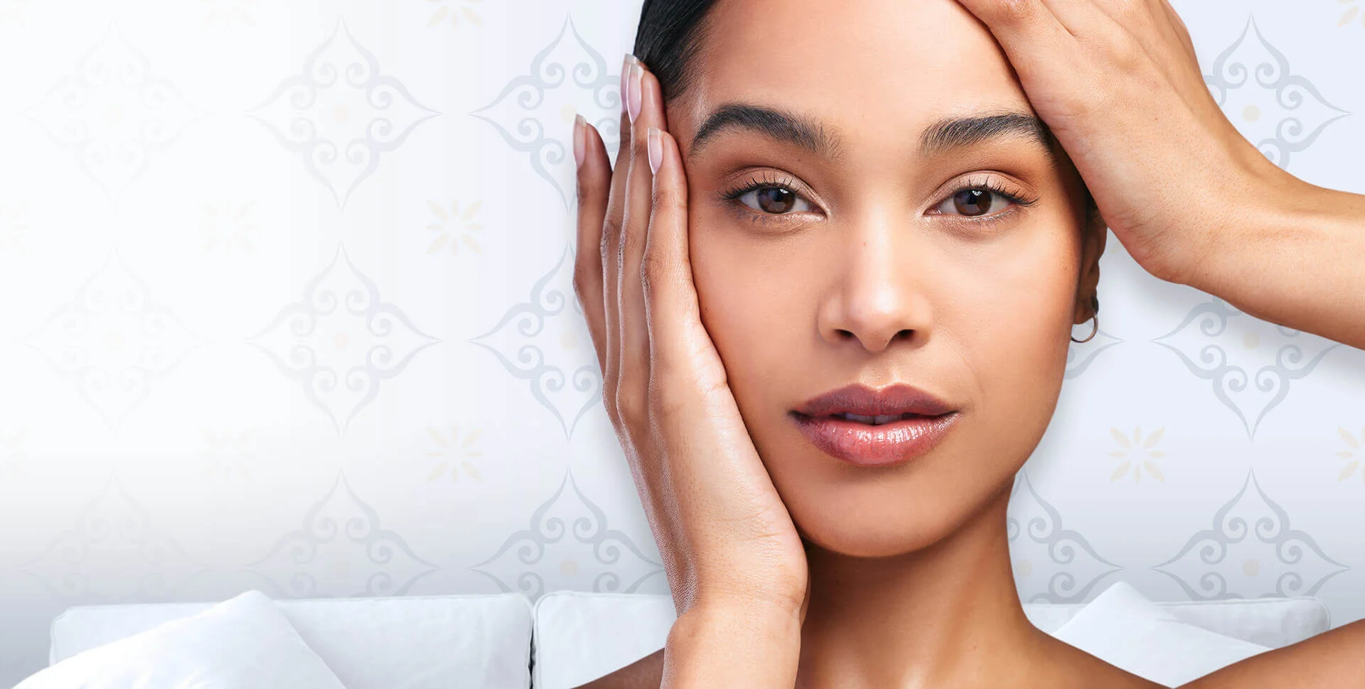 Facial procedure background